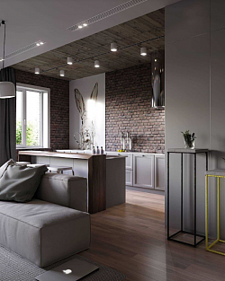 Living -kitchen room 12.